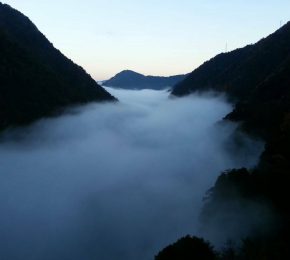 祖谷温泉からの雲海